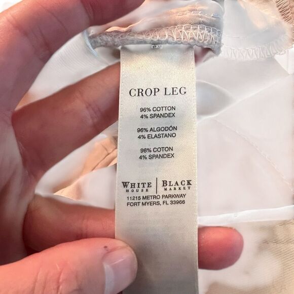 White House‎ black market off white pants. Size 8 - Picture 4 of 8